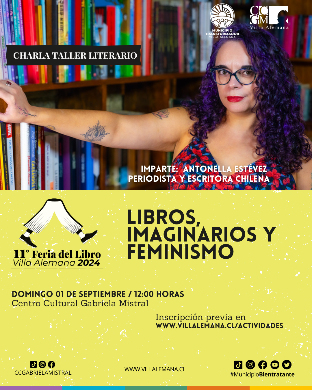 Literary Workshop Talk: Books, Imaginaries and Feminisms