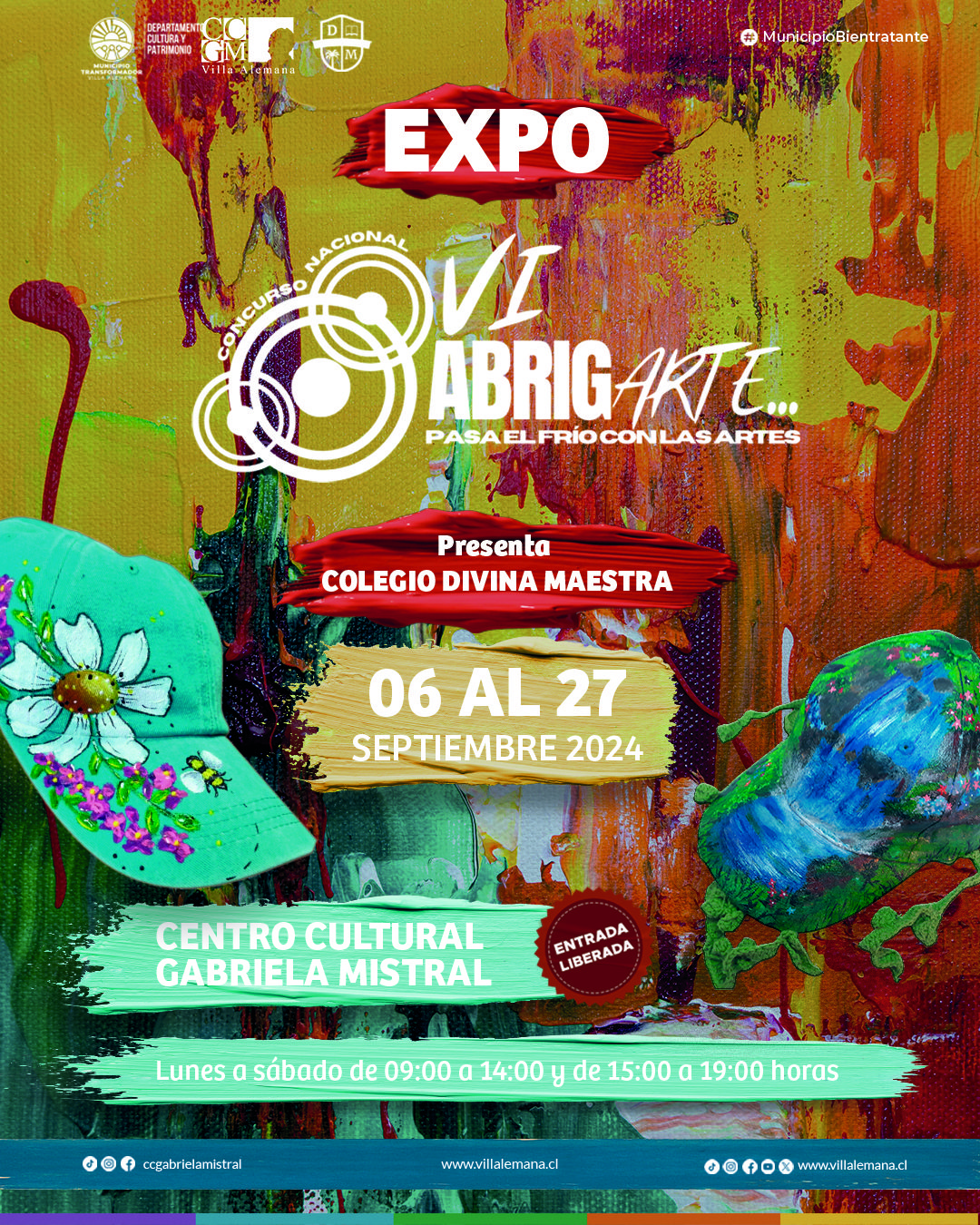 EXPOSICIÓN VI CONCURSO ESCOLAR “ABRIGARTE, PASA EL FRÍO CON LAS ARTES”