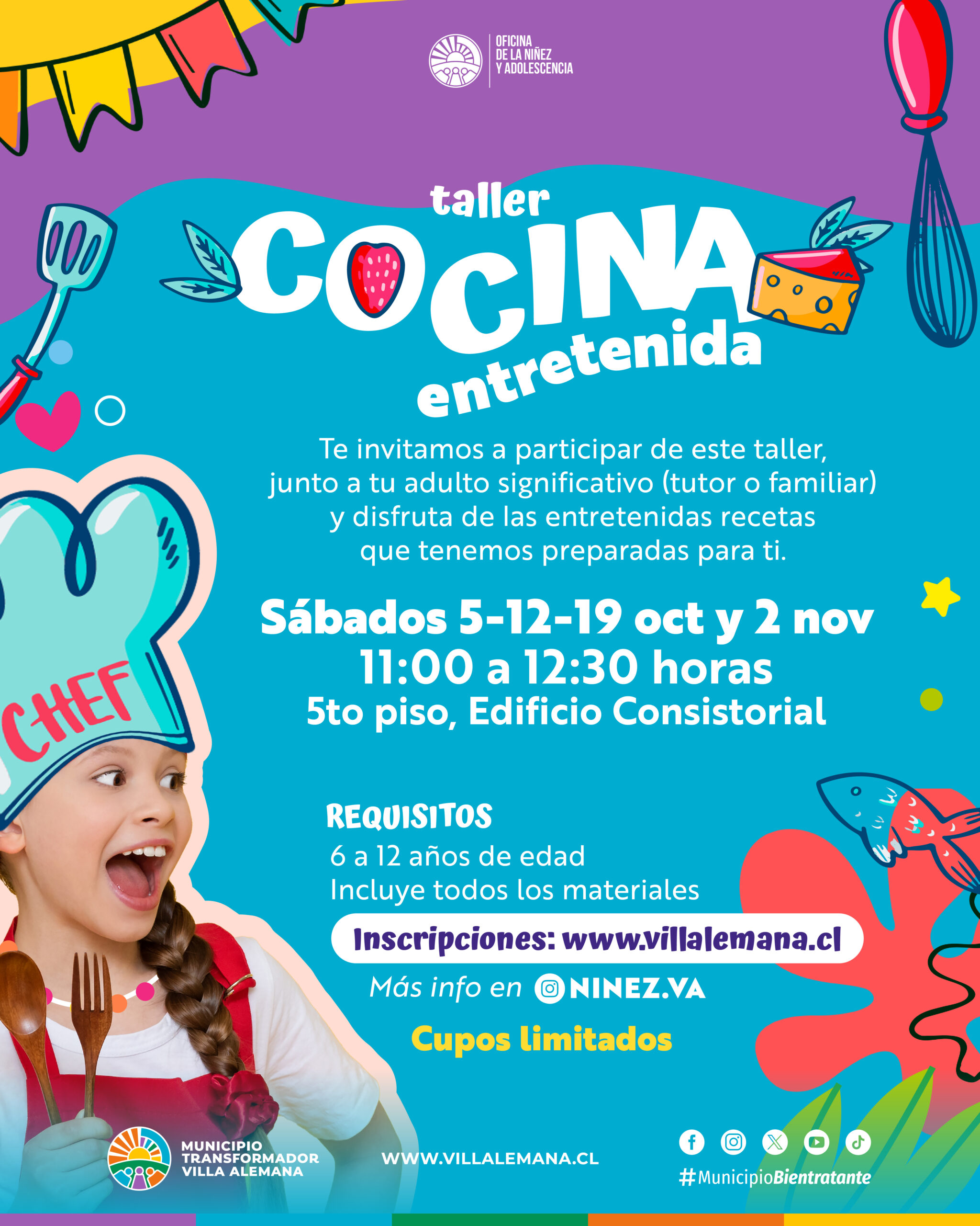 Taller de Cocina Entretenida 