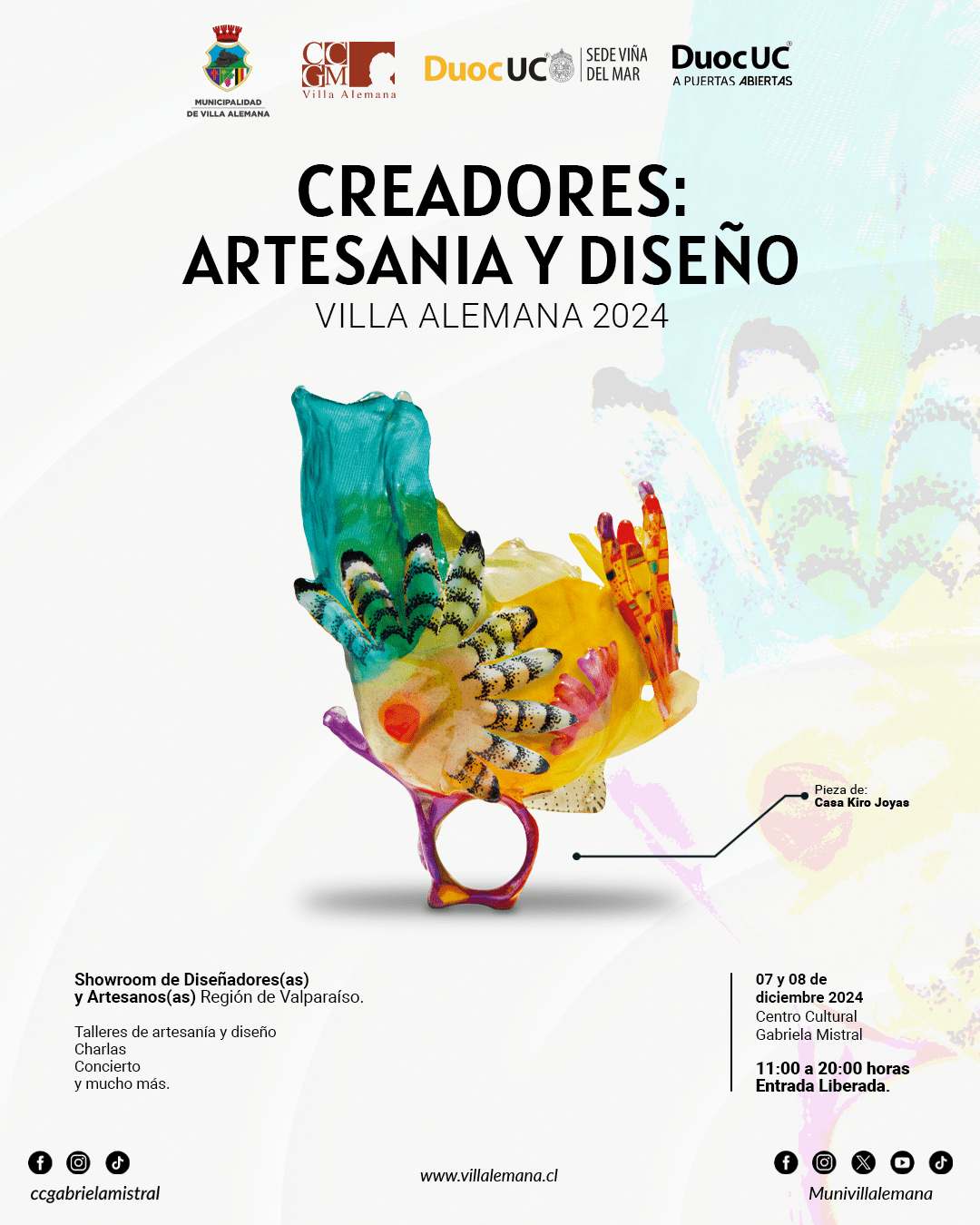 Creadores: Artesanía y Diseño – Villa Alemana 2024