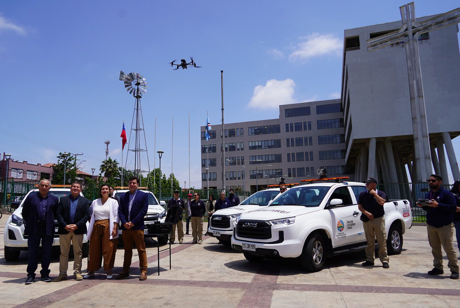 VILLA ALEMANA PRESENTA PROGRAMA DE SEGURIDAD CON ÉNFASIS EN LOS PATRULLAJES PREVENTIVOS DE LA MANO DE NUEVAS CAMIONETAS 4×4